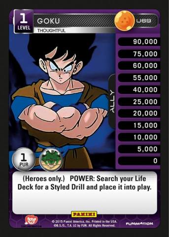 Goku, Thoughtful (FOIL)